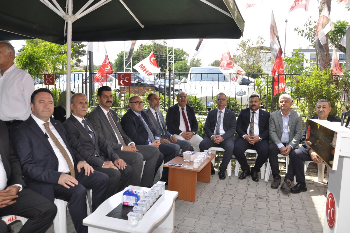 MHP Mersin ‘de Bayramlaşma yapıldı