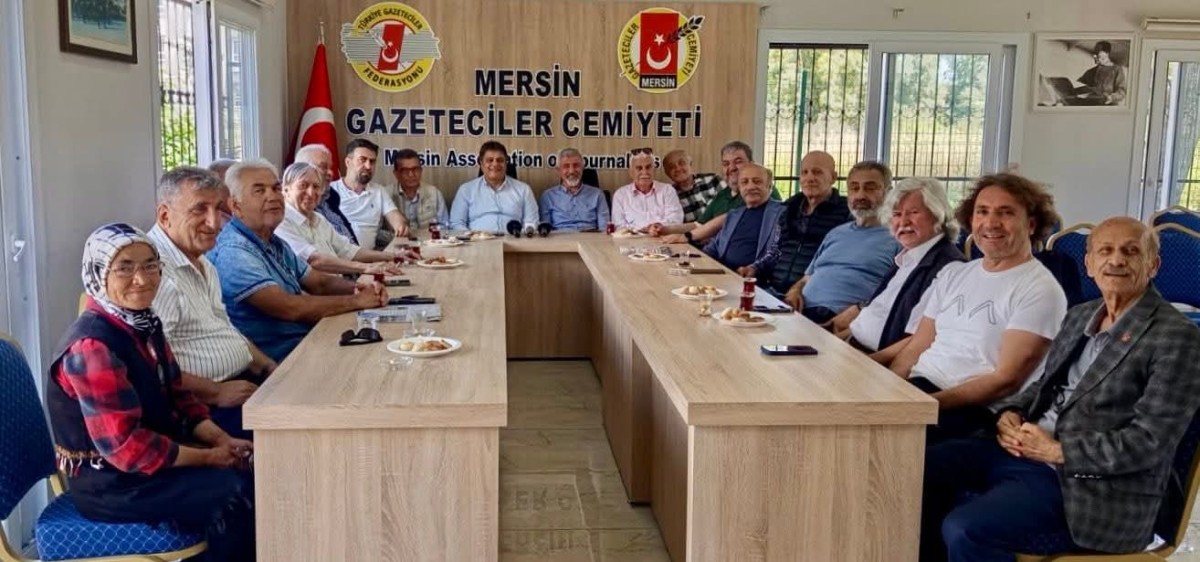 Mersin Gazeteciler Cemiyeti'inde Bayramlaşma İstişare Buluşmasına Dönüştü