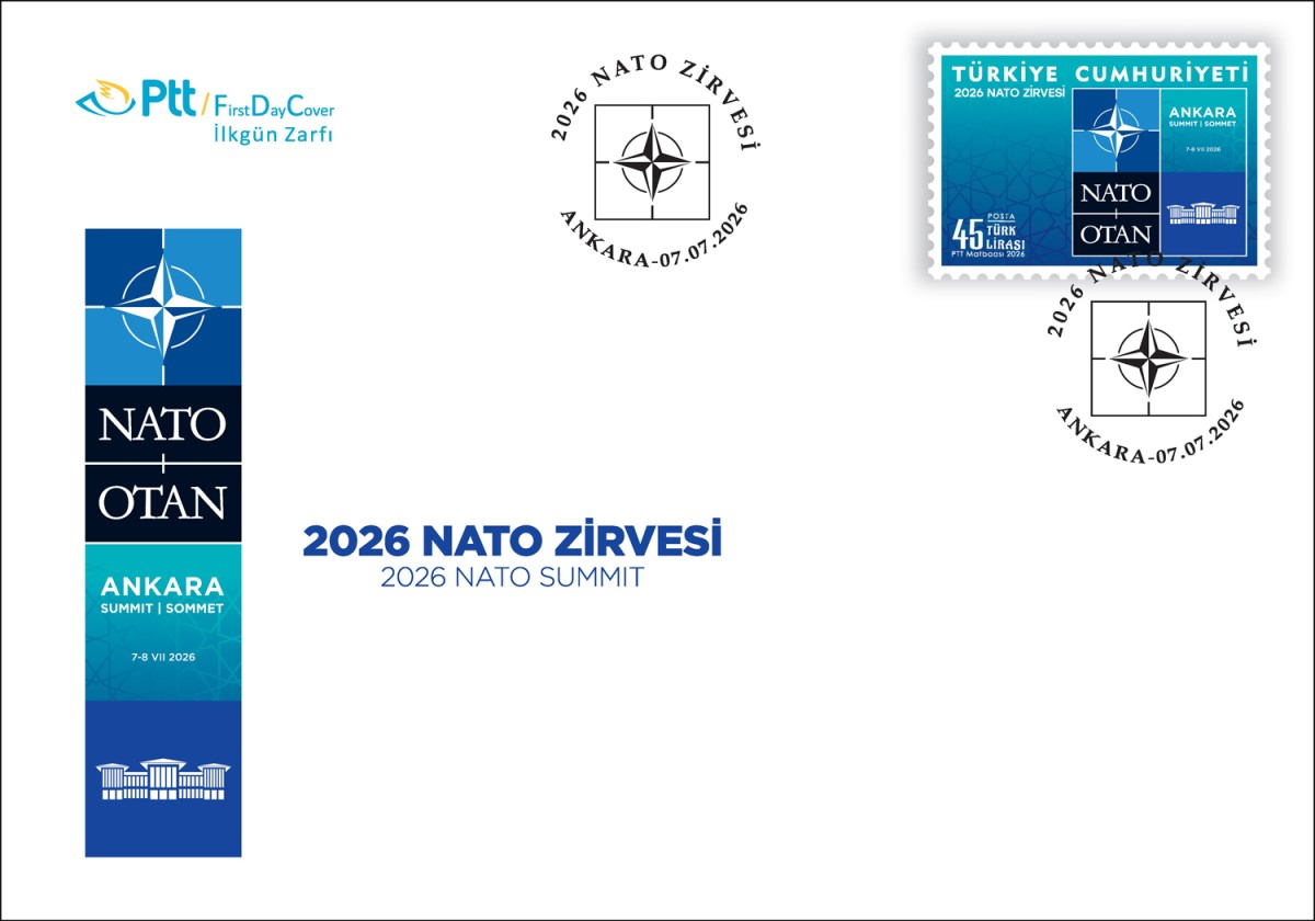 PTTden “2026 Nato Zirvesi” Konulu Anma Pulu  Ve İlkgün Zarfı