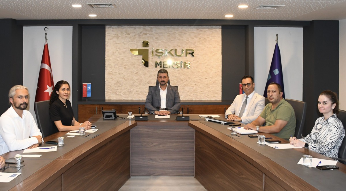 Mersin İŞKUR ile TEB 25. Bölge Mersin Eczacı Odası Arasında İş Birliği Toplantısı