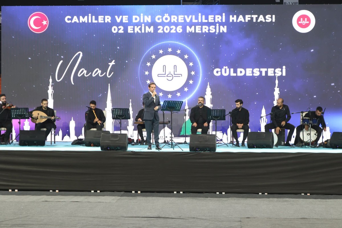 Mersin’de “Naat Güldestesi” Gönülleri Buluşturdu