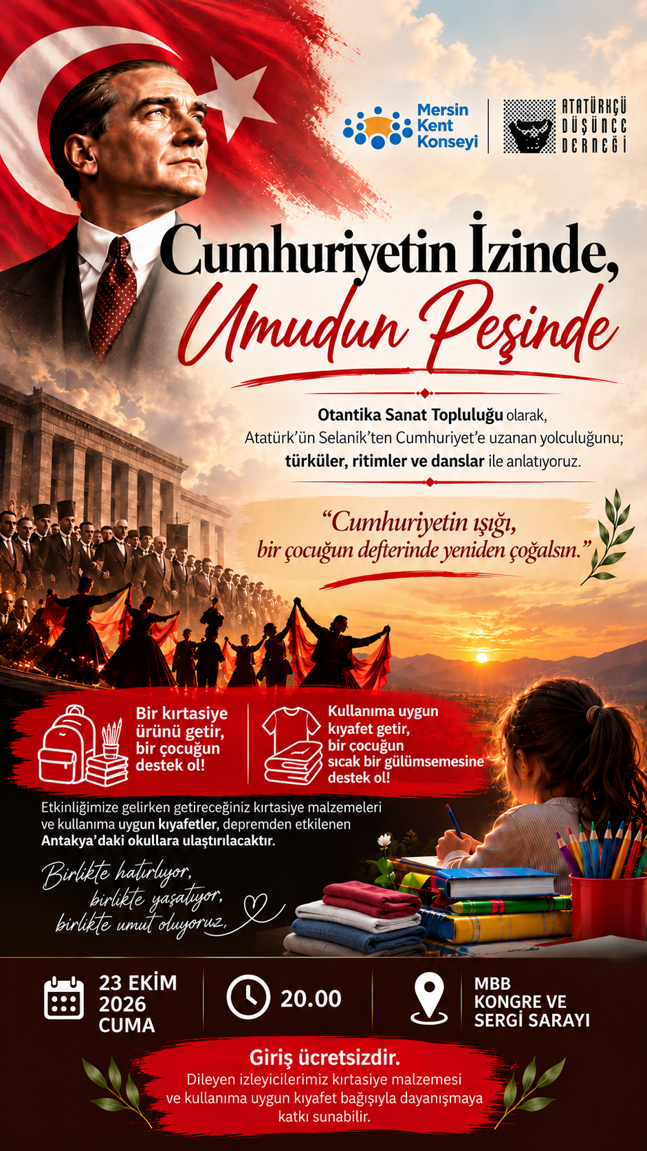 Sanatla Tarihe Yolculuk, Dayanışmayla Geleceğe U