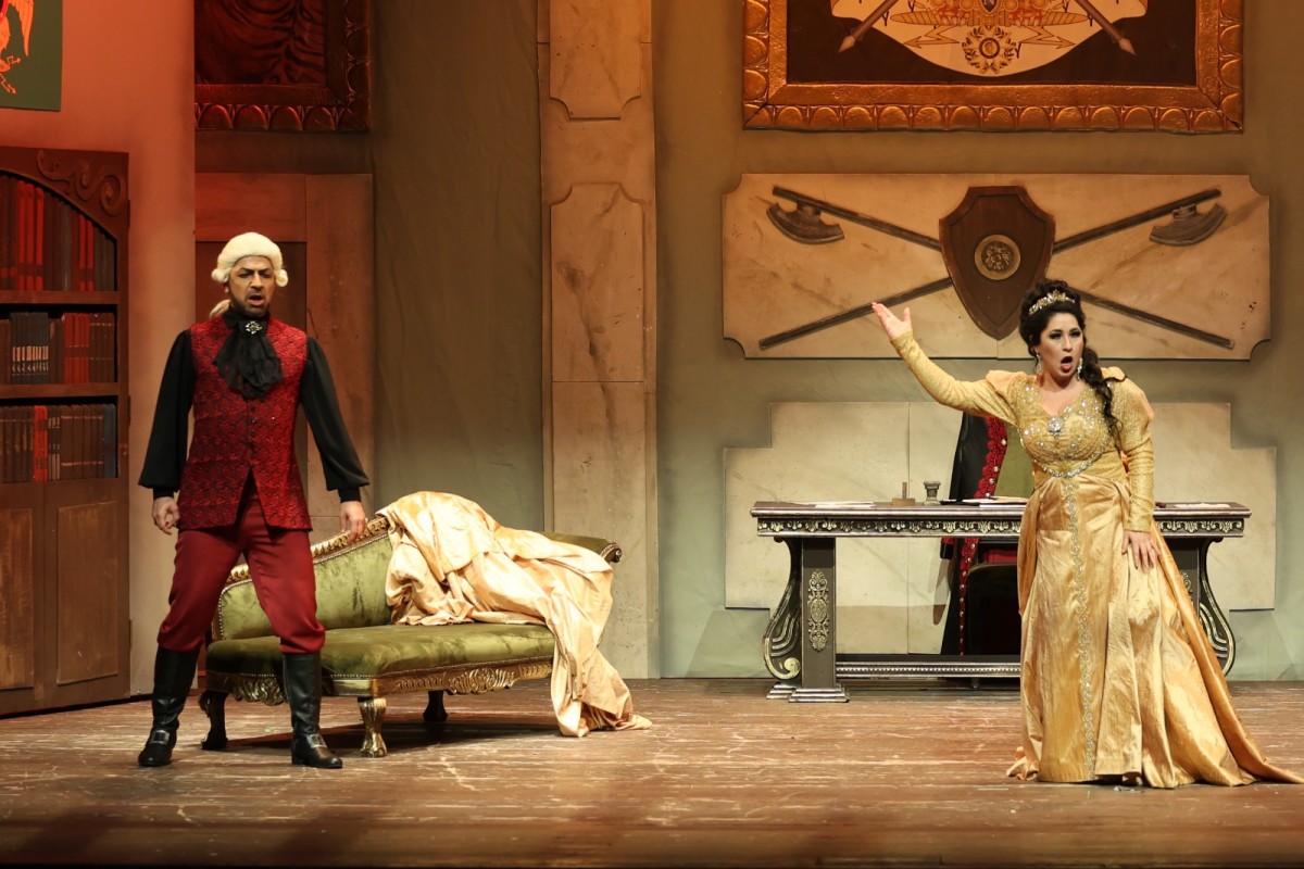 “Puccini’nin “TOSCA” Operası Mersin DOB Sahnesinde.”